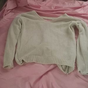 Cream colored sweater